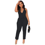 Women's Spring Summer Casual Suit Tank Top Trousers Two-Piece Set