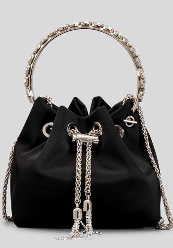 Женская атласная модная сумка со стразами, блестящая сумка со стразами