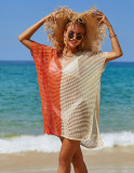 Summer Beach Blouse Hollow Knitting Tassel Holidays Bikini Blouse Women