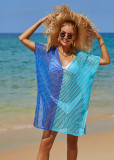 Summer Beach Blouse Hollow Knitting Tassel Holidays Bikini Blouse Women