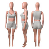 Vrouwen casual tanktop en shorts tweedelige set