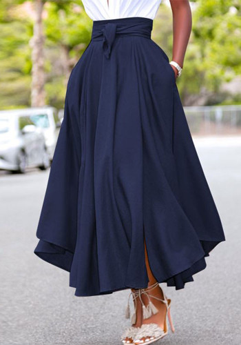 Женская юбка с высокой талией Career Solid