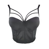 cotton steel ring breasted summer style Strapless vest trendy Korean style corset