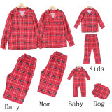 Family wear printing suit baby boy whole family family parent-child pajamas