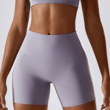 Candy Quick Dry Yoga Shorts Butt Lift Running Gym Shorts Tight Fitting High Waist Active Basic Pants