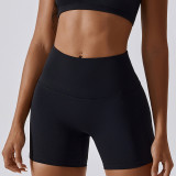 Candy Quick Dry Yoga Shorts Butt Lift Running Gym Shorts Tight Fitting High Waist Active Basic Pants