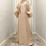 Women's Dress Lantern Sleeve Muslim Robe muslim Abaya