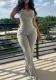 Printed Solid Color Straps Jumpsuit
