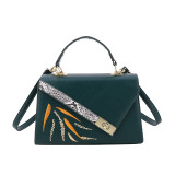Trendy Solid Color Shoulder Bag Fashion Square Bag Elegant Bag For Women