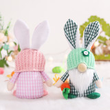 Easter spring rabbit faceless old man doll doll home decoration props gift
