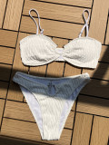 Bikini sexy blanco para mujer