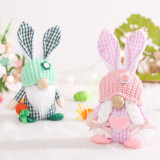 Easter spring rabbit faceless old man doll doll home decoration props gift