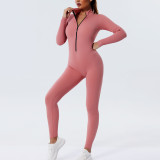 Quick-drying Seamless Yoga Wear Sports Suit Female Dance Yoga Workout Clothes Tight Fitting One-Piece Fitness Yoga Pants
