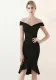 Women Spring Off Shoulder Mermaid Wedding Dress