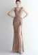 Plus Size Women Plus Size Sequins Formal Party Maxi Evening Dress