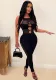Women Summer Suspenders Hollow Sexy Jumpsuit