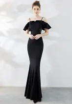 Formal Party Dress Fashion Luxury Bridal Wedding Toast Dress Mermaid Sexy Slim Fit Dress