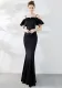 Formal Party Dress Fashion Luxury Bridal Wedding Toast Dress Mermaid Sexy Slim Fit Dress