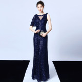 Fairy Dream Party Evening Dress Sexy Long Slim Fit Toast Dress
