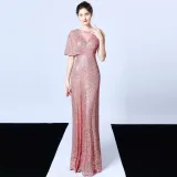 Fairy Dream Party Evening Dress Sexy Long Slim Fit Toast Dress