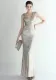 sequins plus Plus Size Formal Party Evening Dress
