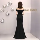 Plus Size Fat Size Beauty Off Shoulder Formal Party Evening Dress Mermaid Dress