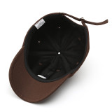 Spring And Autumn Fashion Simple Letter Embroidery Curved Eaves Peaked Cap Men'S Outdoor Sports Sunscreen Sunshade Sun Hat