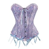 Palace corset source multi-color jacquard lace corset