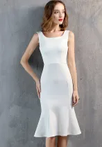 Women Strapless Formal Party Sexy Elegant Mini Evening Dress