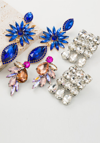 Brincos de borla de liga de diamante feminino leve luxo chique brincos sofisticados