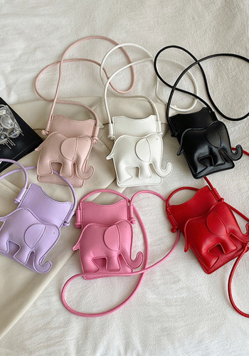 Женская сумка Мультфильм Креативная сумка в форме слона Модная женская летняя сумка-мессенджер