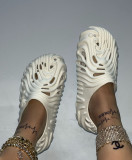 Women Summer Crocs Bird's Nest Slippers Outdoor Wear slippers