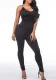 Women Sexy Backless Jumpsuit Yoga Suspender Jumpsuit