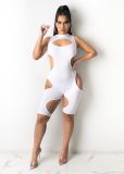 Frauen-Sommer-reizvoller ausgeschnittener Bodysuit