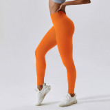 Seamless Yoga Pants Female Tummy Control Butt Lift Sports Tight Fitting Pants Outdoor Cycling Running Fitness Leggings