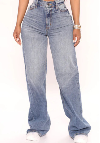Женские свободные мешковатые хип-хоп уличные широкие джинсовые брюки