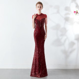 Evening Dress Spring Long Mermaid Slim Fit Formal Party Dress for Women