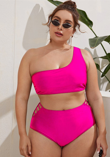Plus Size Badeanzug Zweiteiliger sexy Bikini