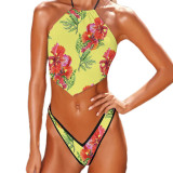 Custom Face Bathing Suit Women's Bikini Two Pieces Swimwear
