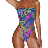Custom Bathing Suit with Face Women's Bikini Two Pieces Swimwear