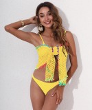 Beach Bikini Cover-Up Multi-Function Skirt Multi-Color Tassel Patchwork One Piece Shawl