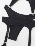 Women's Black Sexy One-Piece Swimsuit