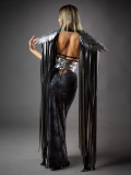 Ladies Style Sequin Wings Party Costume Swimwear Accessories Fashion Tassel Shawl