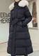 Women Winter Long Sleeve Padding Long Jacket
