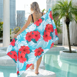 Women Print Swim Beach Towel