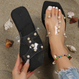 Women summer beach jelly sandals