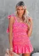 Summer Sexy Sling Wrap Dress Casual Ladies Ruffle Skirt