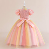 Girls Trendy Dresses Little Girls Mesh Skirt Girls' Skirts Baby Princess Dresses Children's Mesh Tutu Skirts