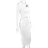 Autumn fashion women's sexy two-piece suit wind trend skirt set
