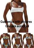 Custom Swim Caps No Minimum Custom Team Suits Women's Bikini Two Pieces Swimwear